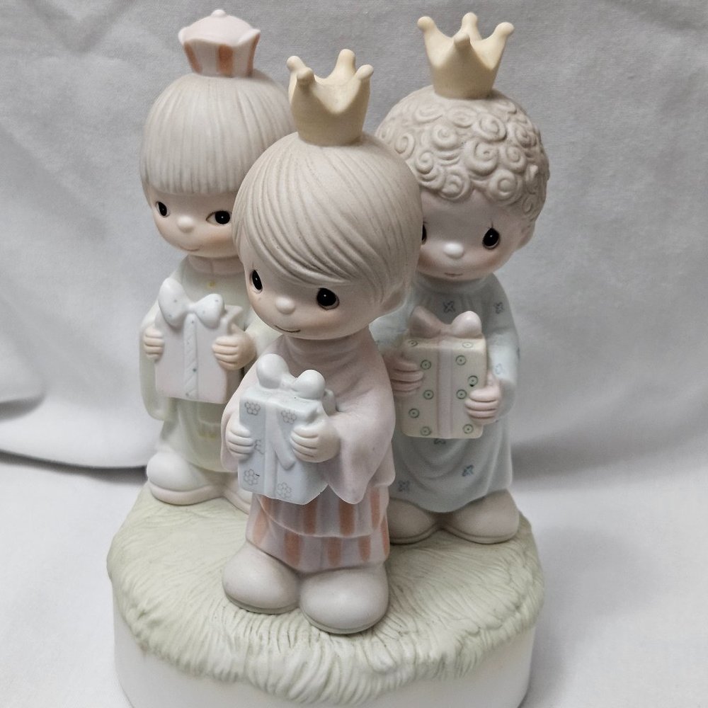 1983 Enesco Musical Jonathan & David "Wee Three Kings"